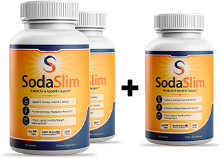 Two SodaSlim bottles